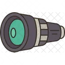 Telescopio Monocular Lupa Icono