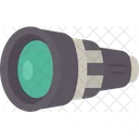 Telescopio Monocular Lupa Icono