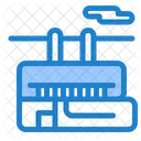 Telesilla Tranvia Vehiculo Icono