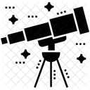 Teleskop Optisches Teleskop Forschungsausrustung Symbol