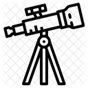 Teleskop Weltraum Beobachtung Symbol