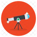 Teleskop Astrophysik Sternwartenteleskop Symbol