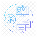 遠隔療法 アイコン