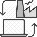 Teletrabalho  Ícone