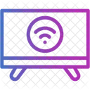 Televisao Internet Das Coisas Tecnologia Inteligente Ícone