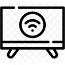 Televisao Internet Das Coisas Tecnologia Inteligente Ícone
