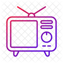 Televisao Tela De Televisao Tv Ícone