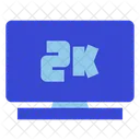 Televisão 2k  Ícone