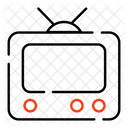 Televisao Televisao Midia De Transmissao Ícone