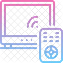 Televisao Controle Remoto Tela Ícone