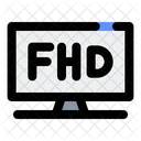 Televisão hd  Icon