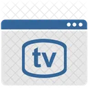 TV Interface Do Usuario Gravadora Icon