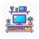 Televiseur Television Television Retro Icône