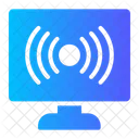 Television Monitor Computer Icon