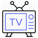 Television Telecast Screen Icon