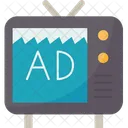 Television Advertising Commercial Icon