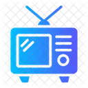 Television Televisores Monitor De Television Icono