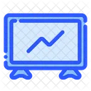 Television Display Screen Icon