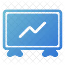 Television Display Screen Icon