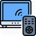 Television Remote Screen Icon