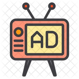 Television ads  Icon