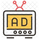 Television Advertise  Icon