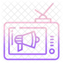 Television Advertising  Icon