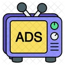 Television Advertising Television Advertising Icon