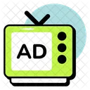 Television Advertising  Icon