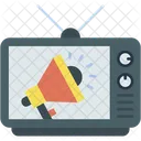 Television Marketing Screen Icon