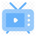 Television Telecast Screen Icon