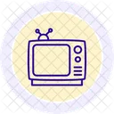 Television Line Icon Icon