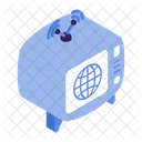 Wireless Networking Signals Icon