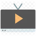 Television Watching Icon