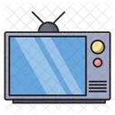 Television Antenna Screen Icon