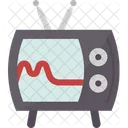 Television Watching Broadcast Icon
