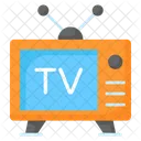Television Telecast Screen Icon