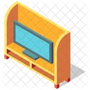 Television Cabinet Cupboard Icon