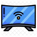 Television Inteligente Television Wifi Icono