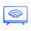 Iot Internet De Las Cosas Tv Icono