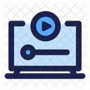 Television Learning Online Learning Video Education Icon