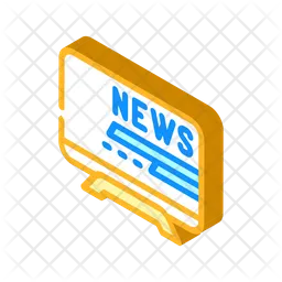 Television News  Icon