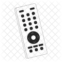 Television Remote Controller Tv Control Television Controller Icon
