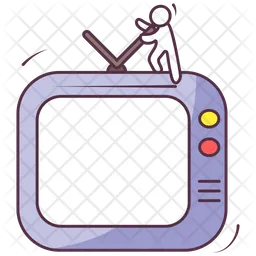 Televisión retro  Icono