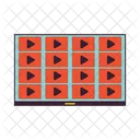 Television streaming video on demand  Icon