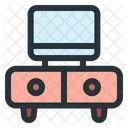 Television Table  Icon