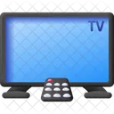 Television Television Pantalla Icono