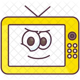 Televisión retro  Icono