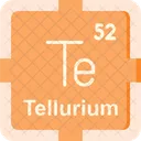 Tellurium Preodic Table Preodic Elements Icon