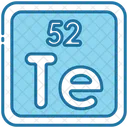 Tellurium Periodic Table Chemists Icon